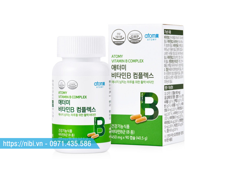 Vitamin B Atomy cung cấp năng lượng cho cơ thể